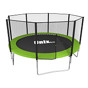 Батут UNIX line Simple 12 ft Green 3,66 м  (outside) в фирменном магазине ДОСТАВКА 1 ДЕНЬ, ГАРАНТИЯ | viva-verde.ru