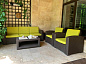 Комплект чехлов для Rattan Premium 4 желтый