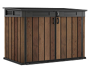 Ящик-шкаф Горизонтальный (Horizontal Shed) 2020 л. темно-коричневый (Walnut/орех)