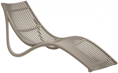 лежак пластиковый vondom ibiza basic в официальном магазине viva-verde.ru