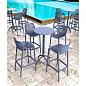 Стул пластиковый барный Siesta Contract Air Bar 75
