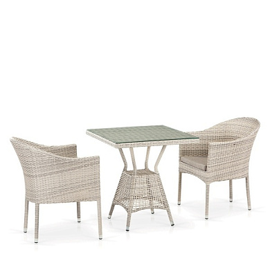 комплект плетеной мебели t706/y350-w85 2pcs latte в официальном магазине viva-verde.ru