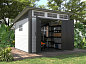 Пластиковый сарай FLEXI HOUSE 10х10