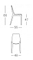 Стул пластиковый Scab Design Ginevra