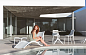 Столик пластиковый для лежака Vondom Ibiza Basic