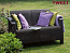 Диван из искусственного ротанга TWEET Sofa Seat