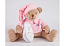 Мишка Дрема BabyDou (розовый)
