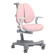 Детское кресло Brassica Grey/Pink/Blue Cubby с подлокотниками + чехол в подарок Розовый. Растущие парты, парты-трансформер для дома и школы. За такой партой школьник будет учиться на отлично ⭐⭐⭐⭐⭐