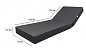 Матрас для шезлонга ReeHouse Mattress Acrylic