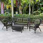 Плетеный комплект мебели из искусственного ротанга LV520А