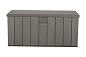 Сундук пластиковый WoodLook, 570 л, серый