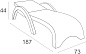 Шезлонг пластиковый Siesta Contract GS 1009 (Fiji)