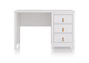 Стол письменный Wood 60*120 см (белый). Современная мебель для гостиной, Более 50 шкафы, стелажи, комоды, диваны, столы, Доставка 24/7. Фирменная гарантия на детскую мебель.