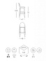 Стул барный пластиковый Scab Design Piu