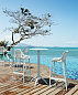Стул пластиковый барный Siesta Contract Air Bar 75