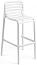 Стул пластиковый барный Nardi Doga Stool