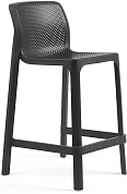 стул пластиковый полубарный nardi net stool mini в официальном магазине viva-verde.ru