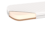 Матрас для кровати KIDI soft кокос/eco-foam 12 см (80*180 см)  по выгодным ценам с доставкой по Москве и Регионам от производителя. Более 50 видов детских кроваток, диванов, стульчиков, столов, комплектов. Доставка 24/7. Фирменная гарантия на детскую мебель.