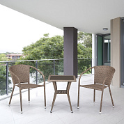 комплект плетеной мебели t25b/y137c-w56 light brown 2pcs в официальном магазине viva-verde.ru