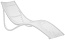 Лежак пластиковый Vondom Ibiza Basic