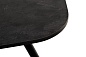 "Верона" журнальный стол из HPL 120х65, H40, каркас черный муар, цвет столешницы "серый гранит"