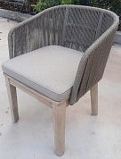 кресло деревянное плетеное tagliamento flores в официальном магазине viva-verde.ru