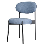 Стул kaja, рогожка, синий от производителя. Магазин дизайнерской мебели. ⭐ Более 100 видов столов, стульев, диваны, кресла, обеденные группы, лаунж-зоны.