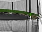 Батут с сеткой Unix 8 FT 2,44 лестница зеленый